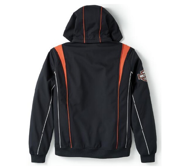 Kurtka męska SOFTSHELL IDYLL CZARNA - obrazek 2