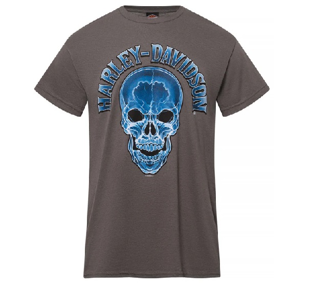 T-SHIRT MĘSKI X-RAY CIEMNY SZARY