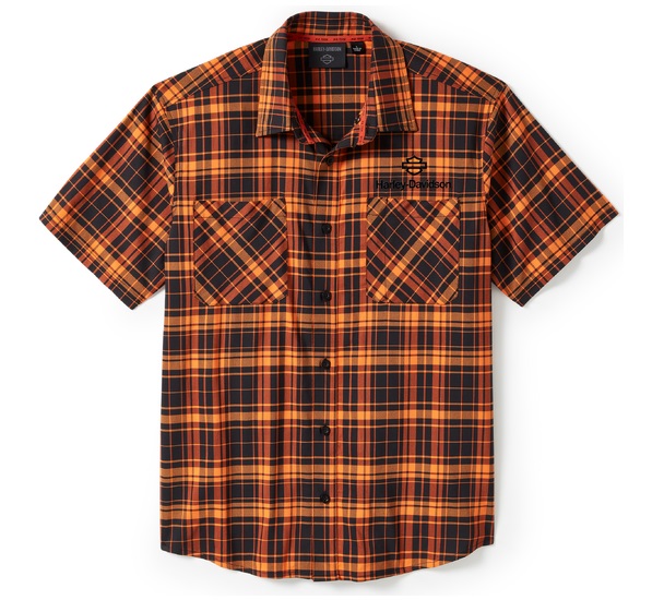 KOSZULA MĘSKA KR.RĘK. H-D TECH KRATA