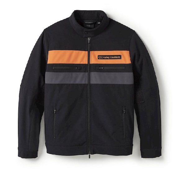 KURTKA MĘSKA HARLEY DAVIDSON SOFTSHELL MESH TECH CZARNA