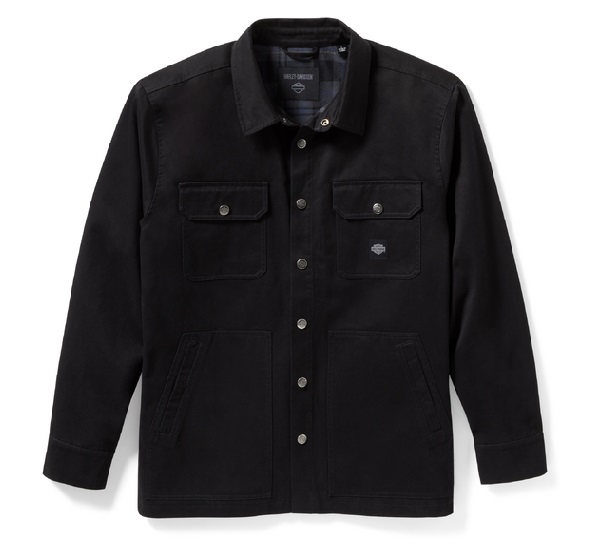 KURTKA MĘSKA RACER FONT SOLID CZARNA