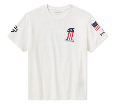 T-SHIRT MĘSKI CHAMPION #1 BIAŁY