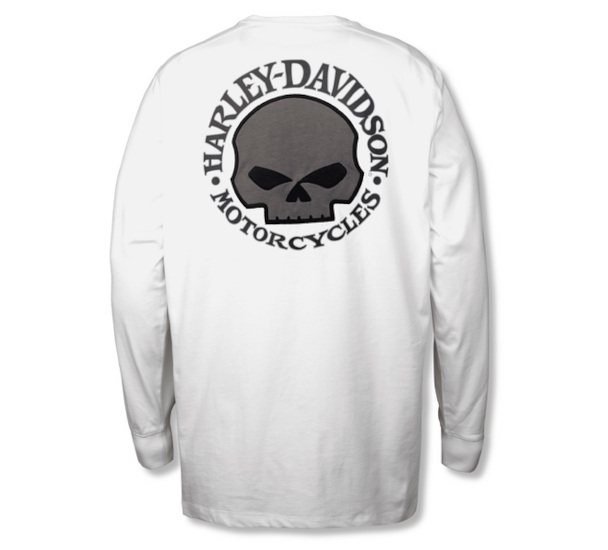 LONGSLEEVE MĘSKI WILLIE G BIAŁY - obrazek 2