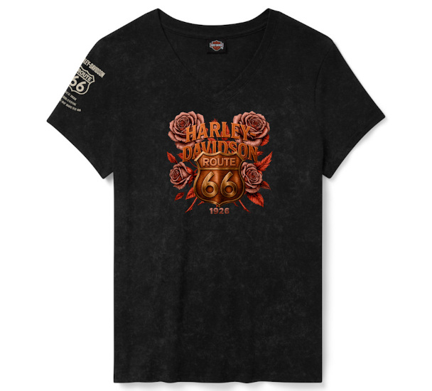 T-SHIRT DAMSKI ROUTE 66 LEGENDARY