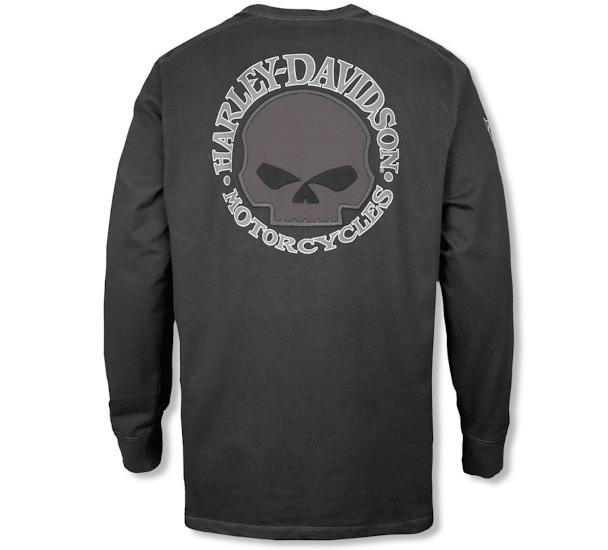 LONGSLEEVE MĘSKI WILLIE G CZARNY - obrazek 2