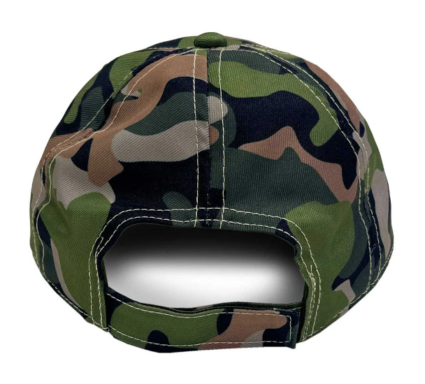 CZAPKA DZIECIĘCA Z DASZKIEM CAMO PRINT - obrazek 2