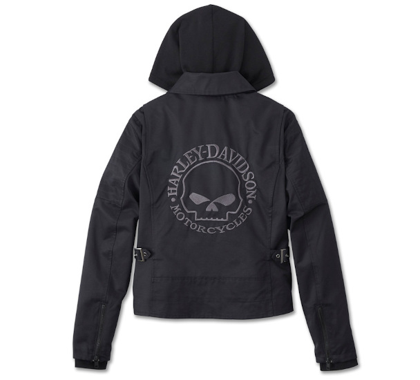 KURTKA DAMSKA 3W1 WILLIE G SKULL S - obrazek 2