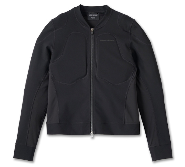 KURTKA MOTOCYKLOWA DAMSKA BASE LAYER CZARNA