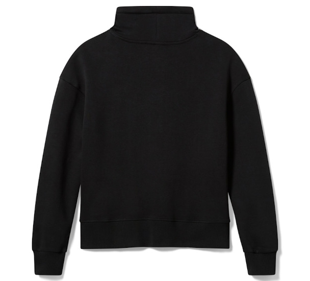 BLUZA DAMSKA B&S ESSENTIAL FLEECE FUNNEL NECK - obrazek 2