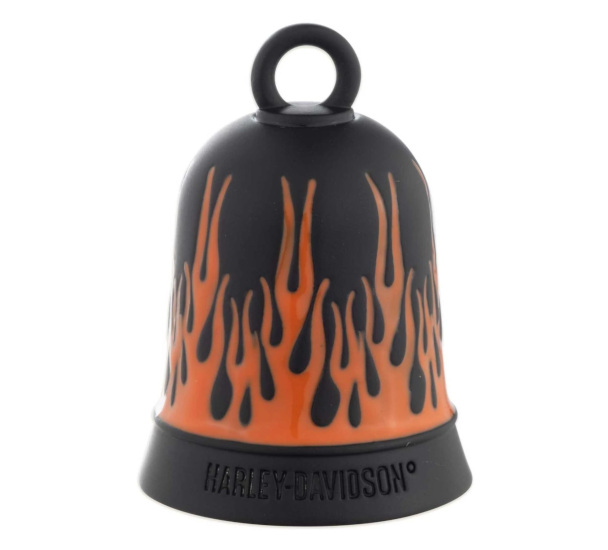 DZWONECZEK LOGO FLAMES ORANGE BLACK