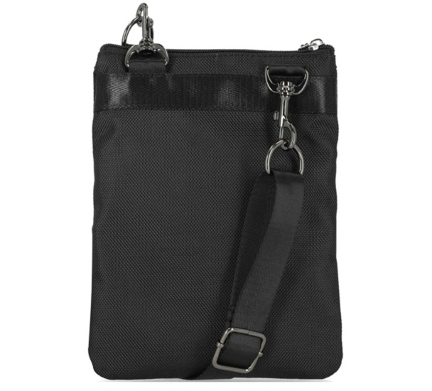 SASZETKA Z PASKIEM NA RAMIĘ CROSSBODY B&S CZARNA - obrazek 3