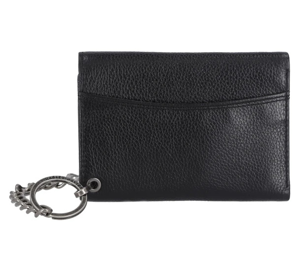 PORTFEL SKÓRZANY MĘSKI TRIFOLD B&S CHAIN - obrazek 2