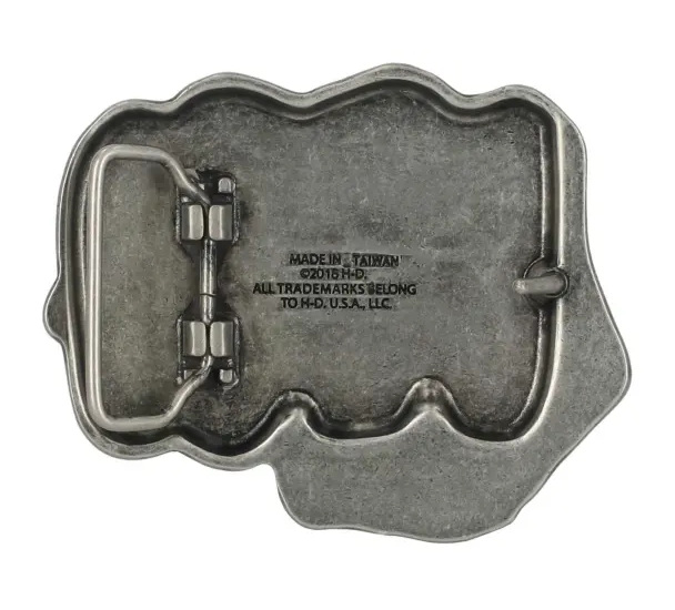 KLAMRA DO PASKA LOGO KNUCKLE SILVER - obrazek 2